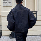 Selvage Zipper Pocket Jean Jacket