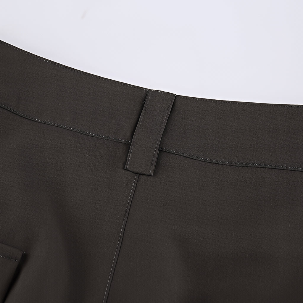 Solid Drawstring Cargo Pants Y2K Loose Streetwear Joggers Wide Leg Sweatpants