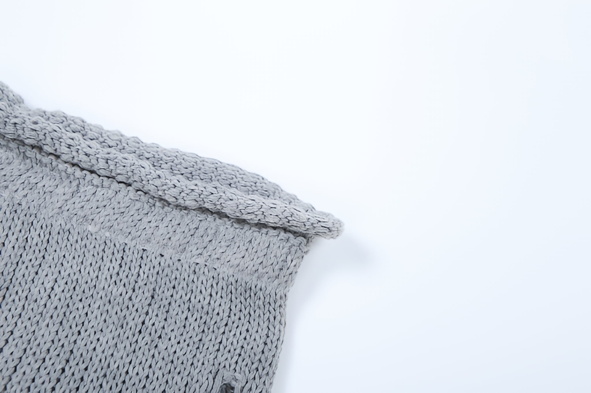 Ripped Knit Flare Pants Streetwear Fall Winter