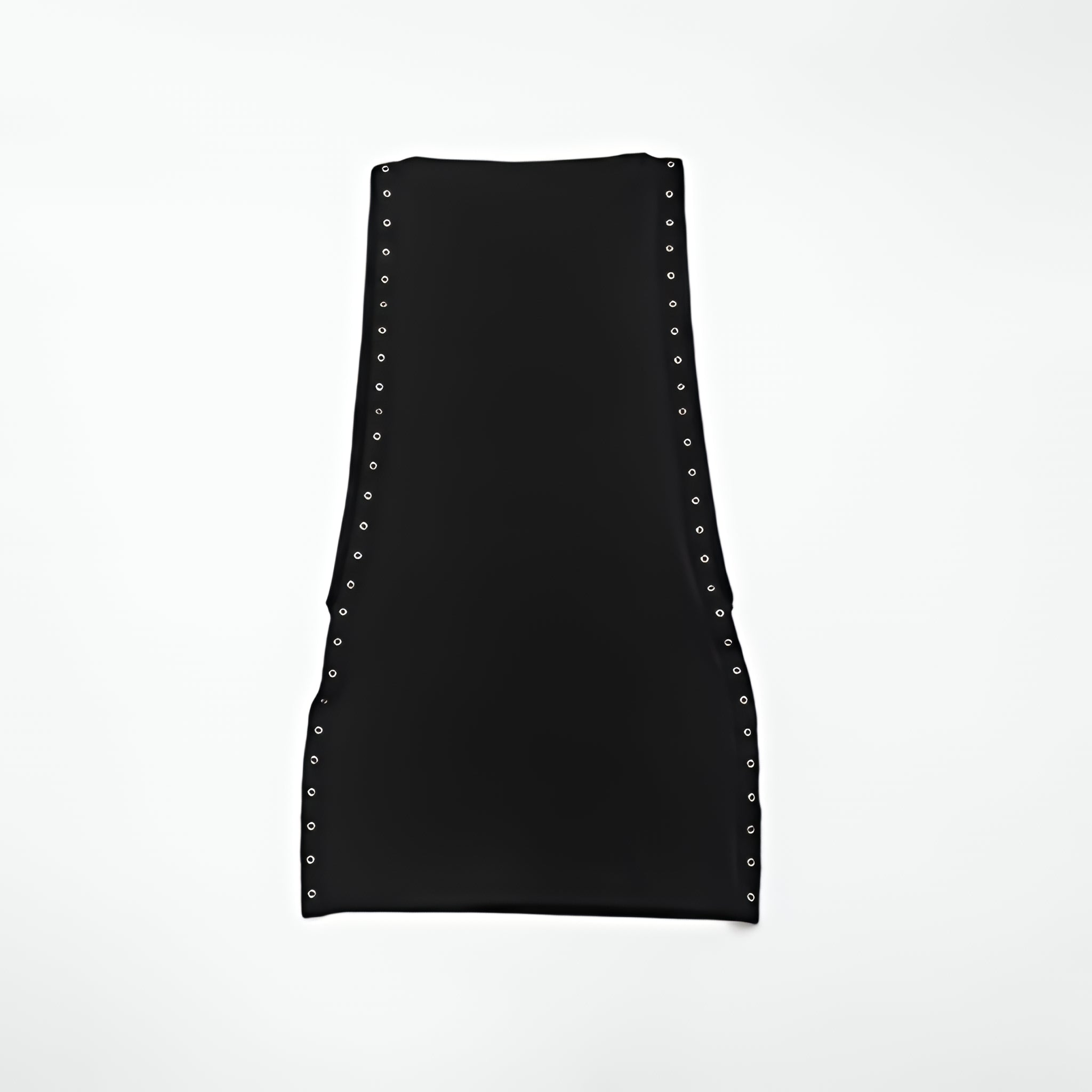 Solid Color Hollow Out Mini Shirt Dress Sleeveless Streetwear