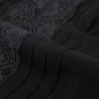 Patchwork Lace Trim Cami Top V Neck Sleeveless Slim Fit Tank Top