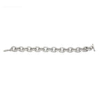 Stainless Steel Thick Link Chain Bracelet Gold