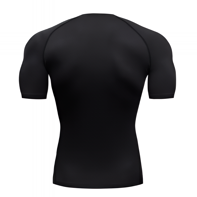 Compression Quick Dry Short Sleeve Workout T-Shirt Gym Running Fitness Top
