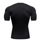 Compression Quick Dry Short Sleeve Workout T-Shirt Gym Running Fitness Top